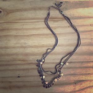 3 Tiered Gold Necklace